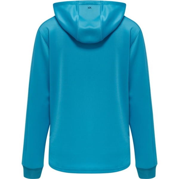 Damen Hoodie Hummel Core XK Poly Sweat - Blue Danube